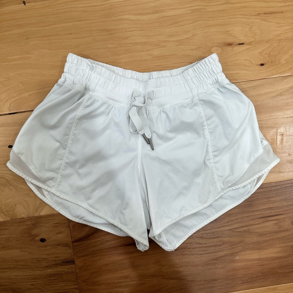 Lululemon white shorts